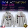 Steve Lacy Oh Yeah Tour 2026 Signature Limited Edition Hoodie, Viral 3D Music Tee
