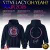 Steve Lacy Oh Yeah Tour 2026 Signature Special New Hoodie, Viral 3D Music Tee