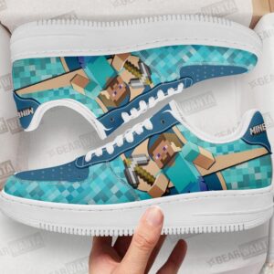 Steve Minecraft Custom Air Sneakers
