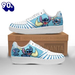 Stitch Air Sneakers Custom Shoes For Cartoon Fans