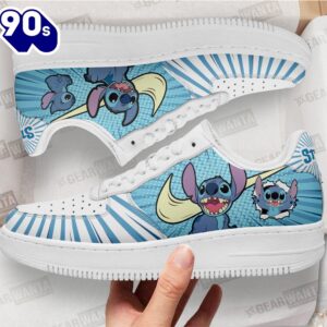 Stitch Air Sneakers Custom Shoes For Cartoon Fans