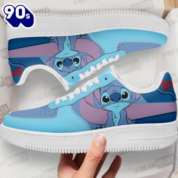Stitch Air1 Sneakers NAF Custom For Fans