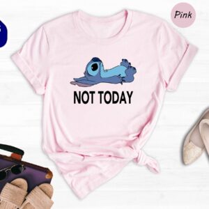 Stitch Not Today Shirt Disney&hellip;