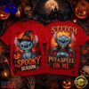 Stitch Witch Hat And Vampire Cape Halloween Nights 3D Shirt , Music New Design T Shirt