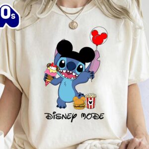 Stitch With Mickey Ear Balloon&hellip;