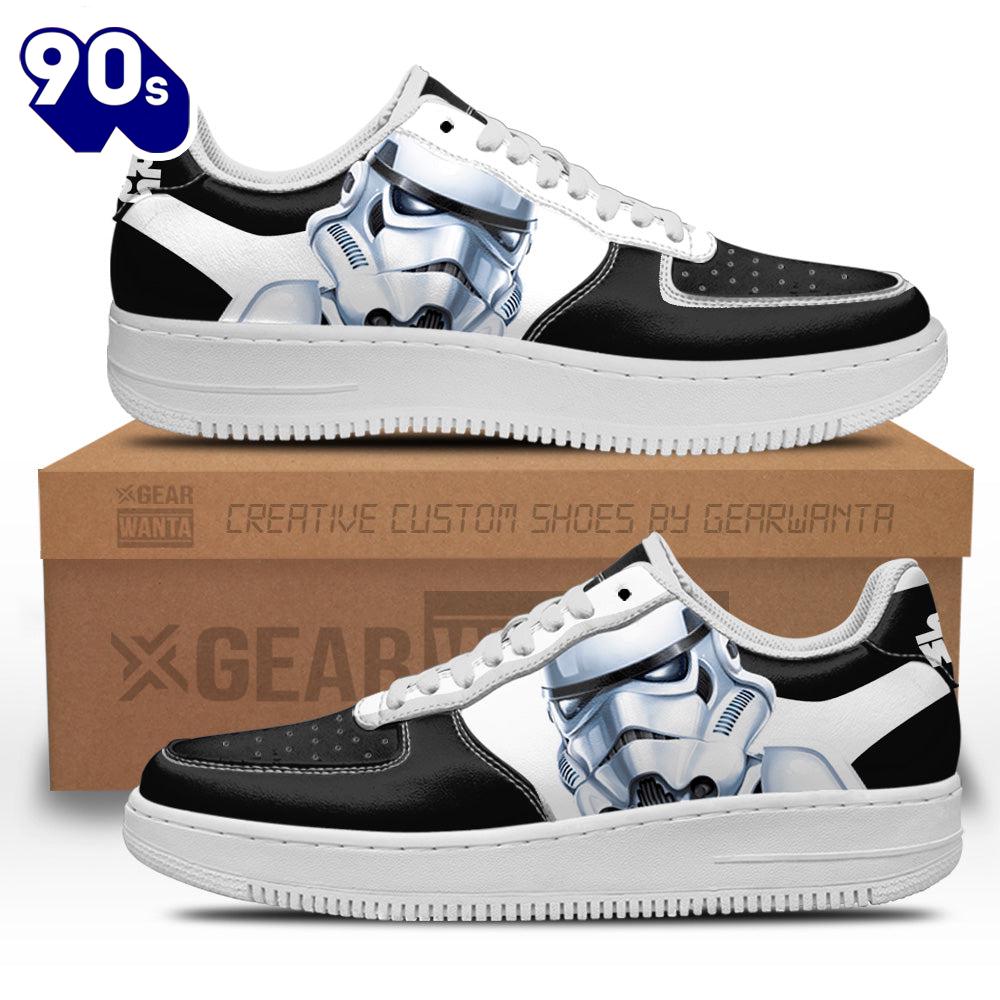 Stormtrooper Costume Air Sneakers Custom Star Wars Shoes Stormtrooper Costume Air Sneakers Custom Star Wars Shoes