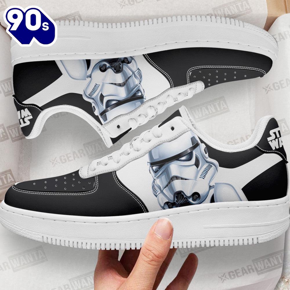 Stormtrooper Costume Air Sneakers Custom Star Wars Shoes Stormtrooper Costume Air Sneakers Custom Star Wars Shoes
