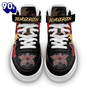 Stranger Things Demogorgon Sneakers Custom High Top Air Force Shoes