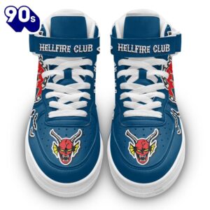 Stranger Things Eddie Munson Sneakers Custom Hero High Top Air Force Shoes