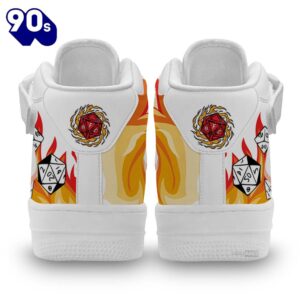 Stranger Things Hellfire Club Sneakers Custom High Top Air Force Shoes