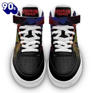 Stranger Things High Top Air Force Shoes Custom Hawkins Sneakers Fans