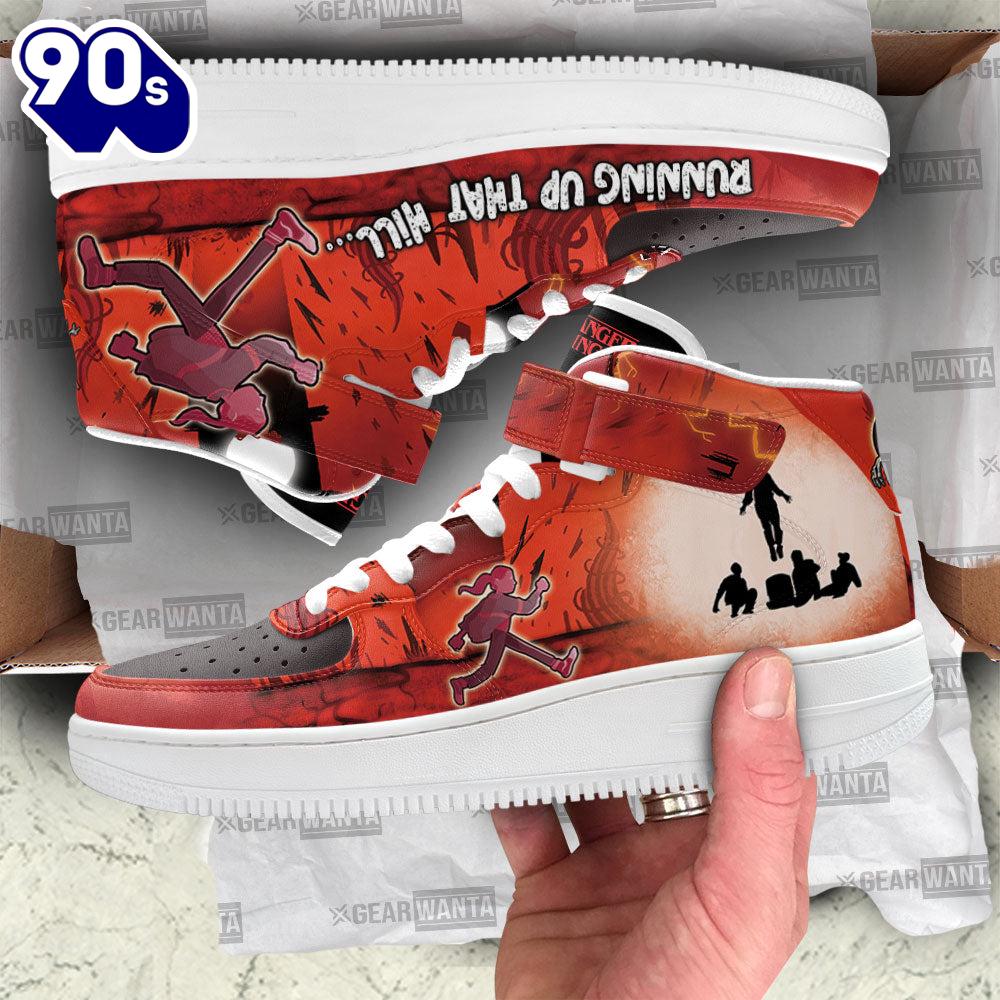Stranger Things High Top Air Force Shoes Custom Max Running Hill Sneakers