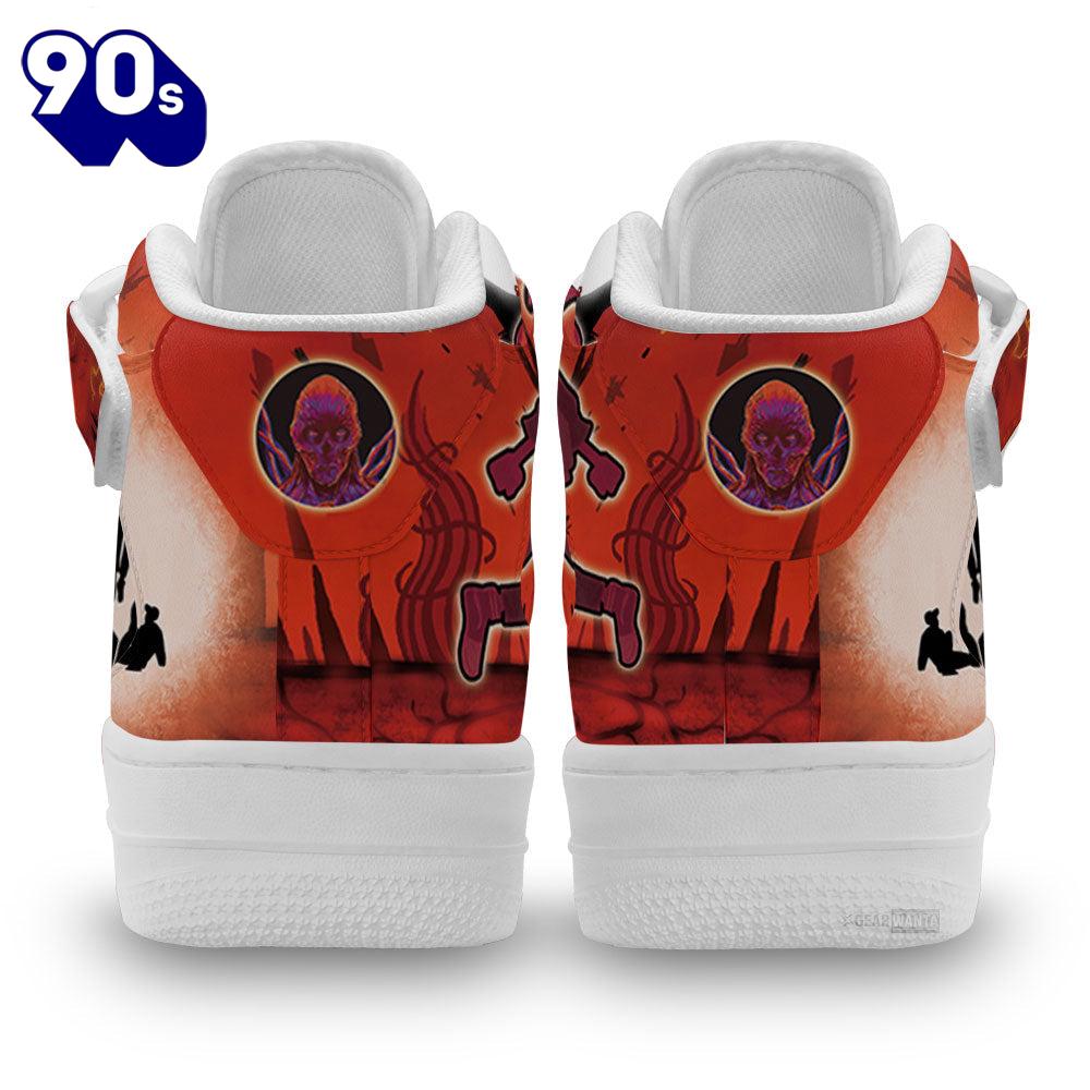 Stranger Things High Top Air Force Shoes Custom Max Running Hill Sneakers