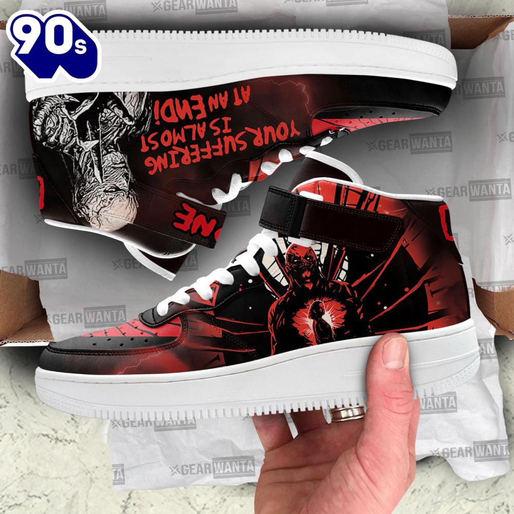 Stranger Things Vecna One Sneakers Custom High Top Air Force Shoes