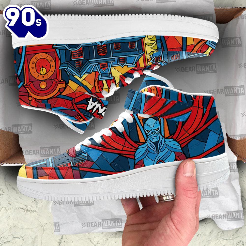Stranger Things Vecna Sneakers Custom High Top Air Force Shoes