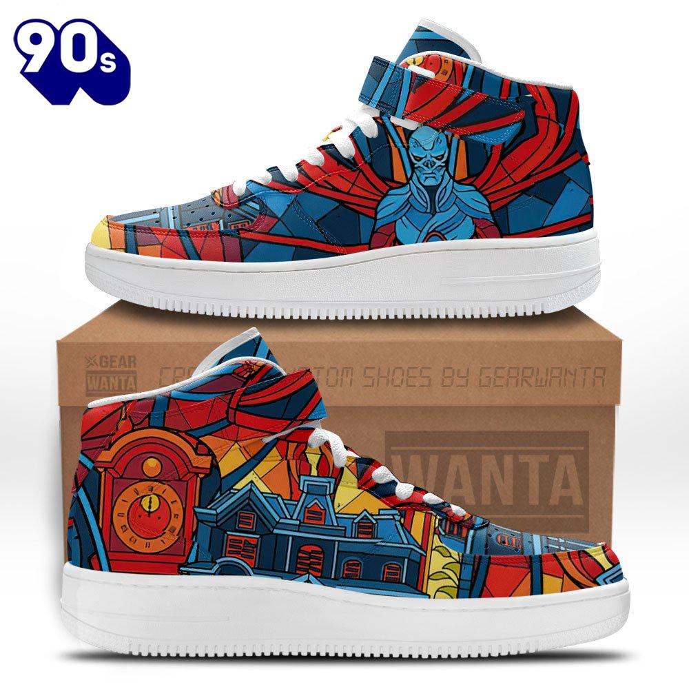 Stranger Things Vecna Sneakers Custom High Top Air Force Shoes