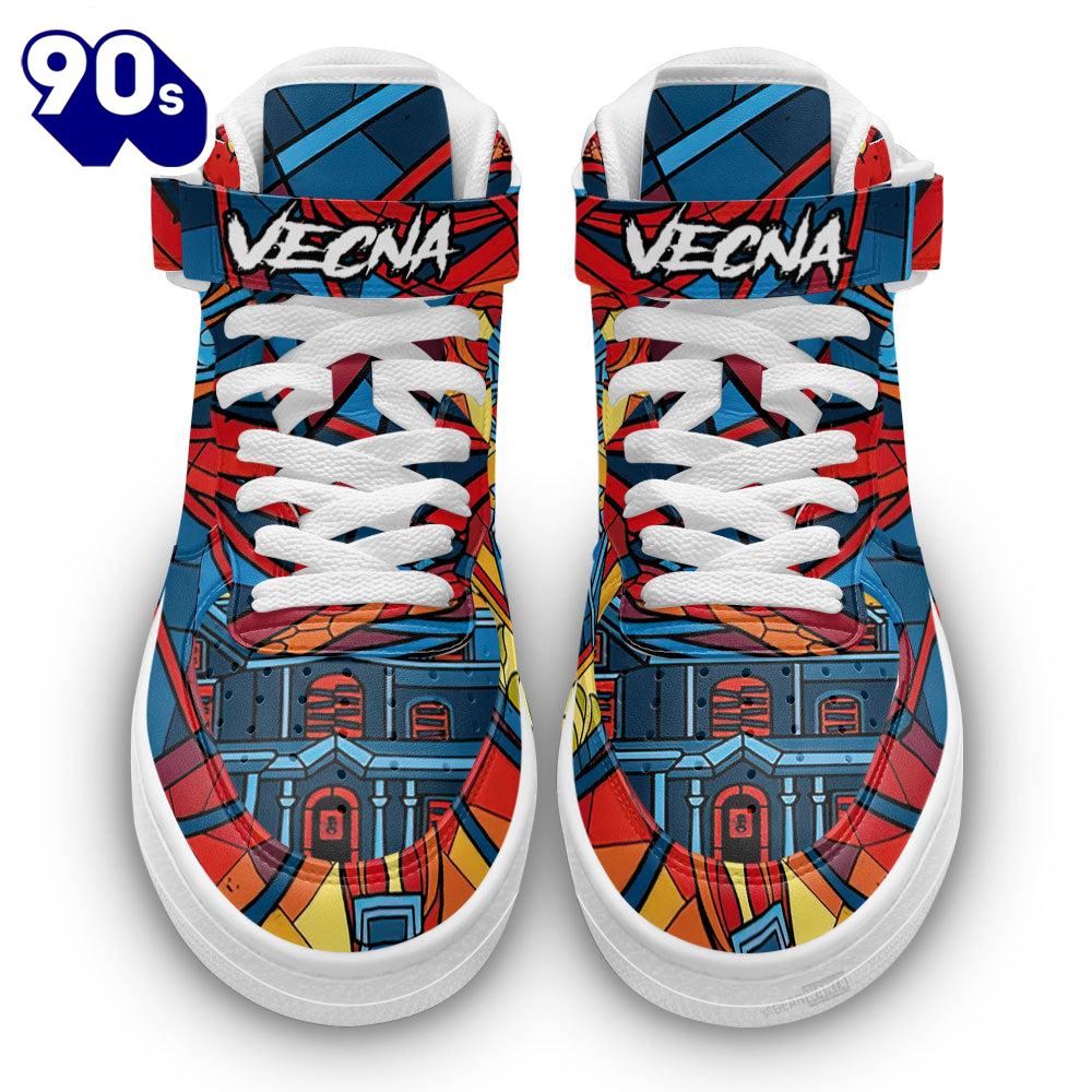 Stranger Things Vecna Sneakers Custom High Top Air Force Shoes