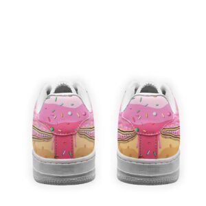 Strawberry Frosted Donut Custom Sneakers 2 Strawberry Frosted Donut Custom Sneakers