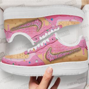 Strawberry Frosted Donut Custom Sneakers