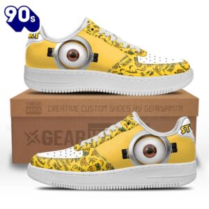 Stuart Minion Air Sneakers Custom Shoes