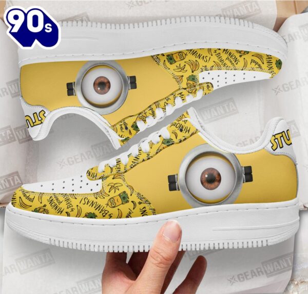Stuart Minion Air Sneakers Custom Shoes