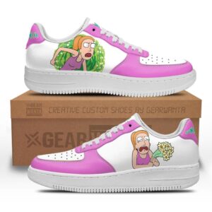 Summer Smith Rick and Morty Custom Air Sneakers