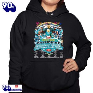 Super Bowl LIX Champions Eagles Football 2024 Shirt