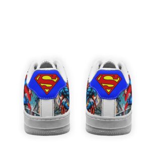 Super Man Air Sneakers Custom Superhero Comic Shoes