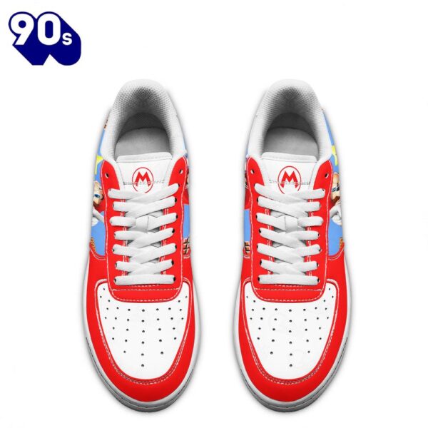 Super Mario Air Sneakers Custom For Gamer Shoes