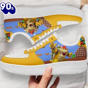 Super Mario Bowser Air Sneakers Gamer Shoes