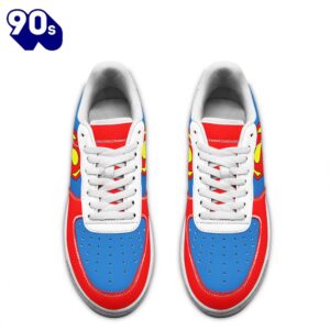 Superman Air Sneakers NAF Custom Super Hero