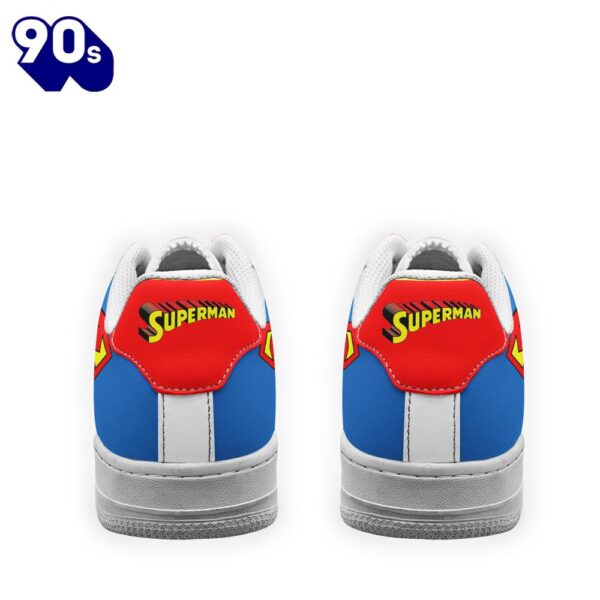 Superman Air Sneakers NAF Custom Super Hero