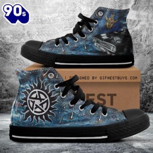 Supernatural Symbol, Supernatural Grey Blue…