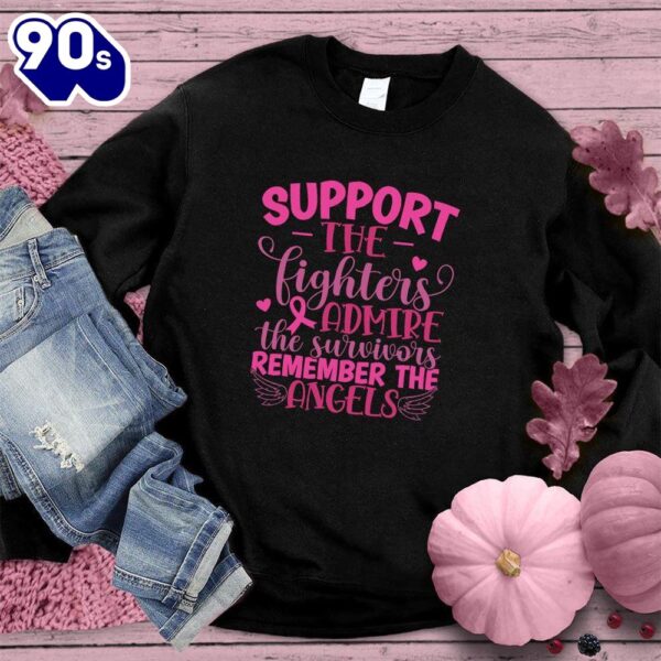 Support The Fighters Admire The Survivors Version 2 Colored Edition Sweatshirt  For Women