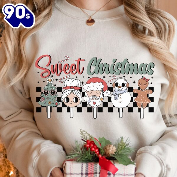 Sweet Christmas, Holiday Sublimation, Trendy Christmas Shirt