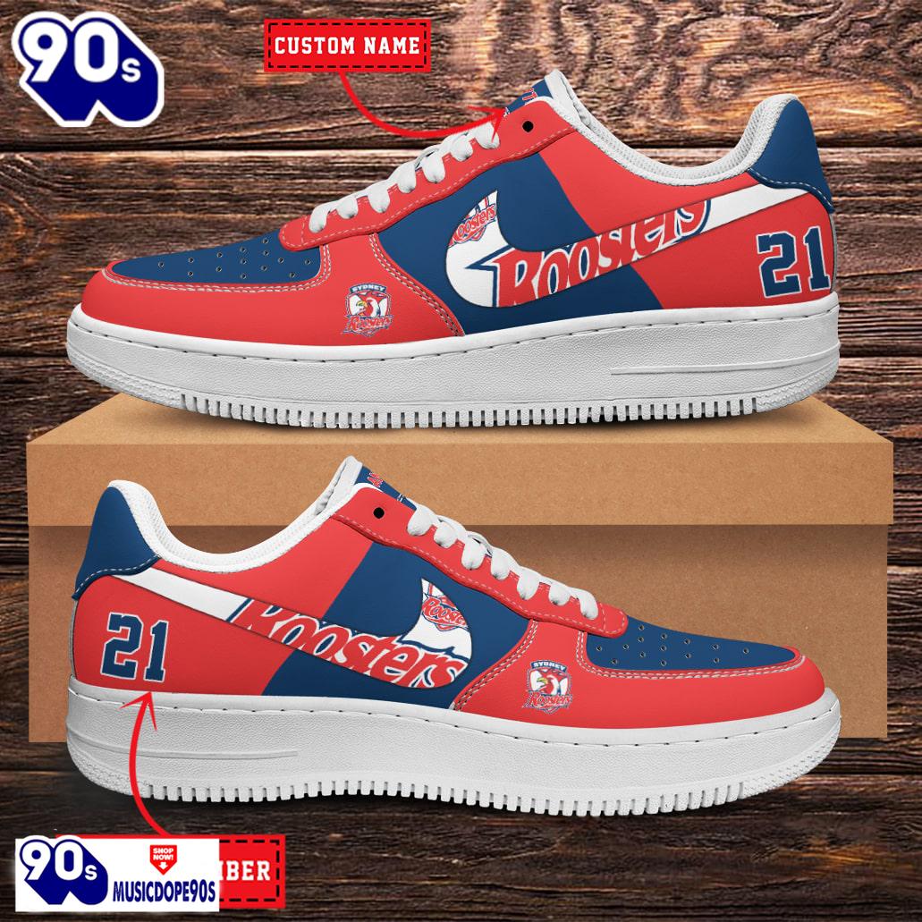 Sydney Roosters NRL Personalized Air Force 1 Shoes Sydney Roosters NRL Personalized Air Force 1 Shoes