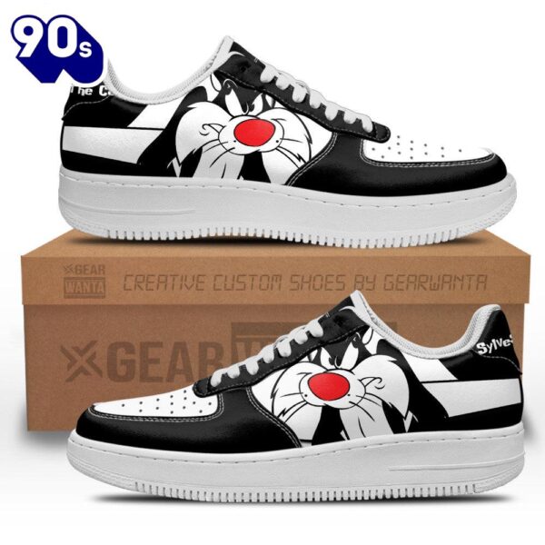 Sylvester the Cat Custom Cartoon Air Sneakers
