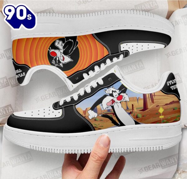Sylvester the Cat Looney Tunes Custom Air Sneakers