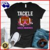Halloween 2025  Tackle Football Breast Cancer Awareness Football Men Boys T-Shirt