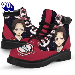Tamayo Leather Boots Shoes Demon Slayer Anime Custom