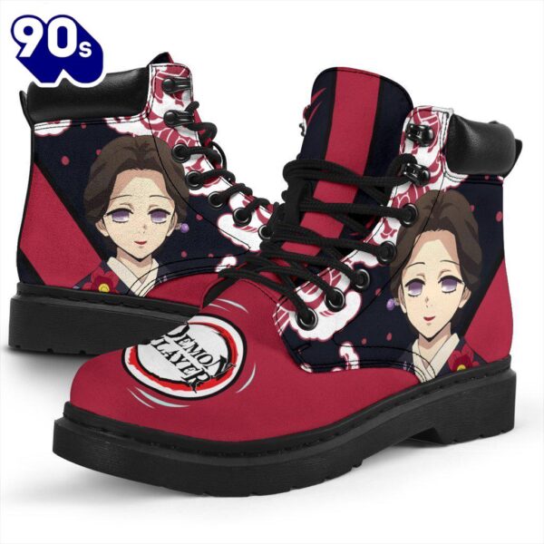 Tamayo Leather Boots Shoes Demon Slayer Anime Custom