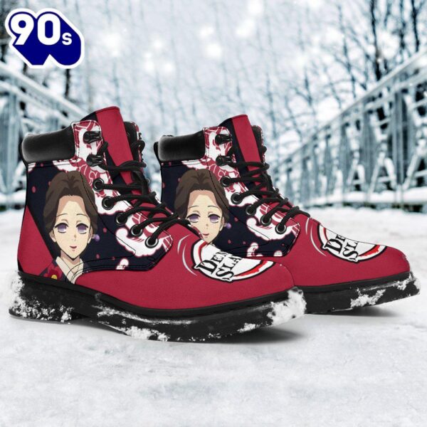 Tamayo Leather Boots Shoes Demon Slayer Anime Custom