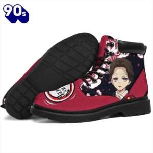 Tamayo Leather Boots Shoes Demon Slayer Anime Custom