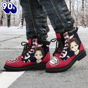 Tamayo Leather Boots Shoes Demon Slayer Anime Custom