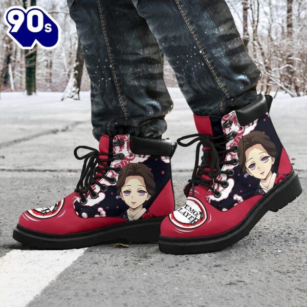 Tamayo Leather Boots Shoes Demon Slayer Anime Custom