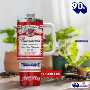 Tampa Bay Buccaneers Nfl Kings Of Football Personalized Tumbler 40oz 1 Tampa Bay Buccaneers Nfl Kings Of Football Personalized Tumbler 40oz