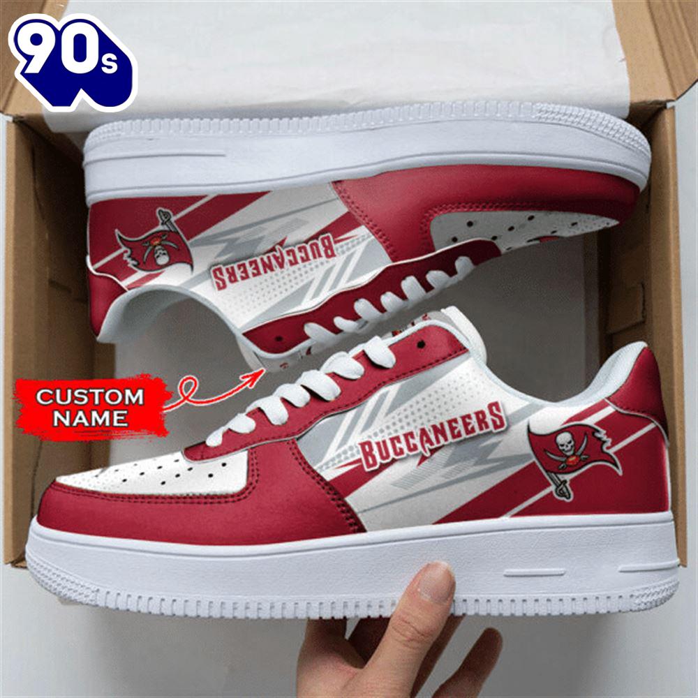 Tampa Bay Buccaneers NFL Personalized Air Force 1 Shoes Tampa Bay Buccaneers NFL Personalized Air Force 1 Shoes