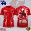 Tampa Bay Buccaneers NFL RED Friday One Team One Mission Patriotic Soldier Tribute T Shirt, NFL Trending Shirt