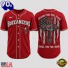 Tampa Bay Buccaneers NFL Stand For The Flag Kneel For The Cross Baseball Jersey Shirt , Trending NFL Jersey