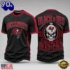 Tampa Bay Buccaneers NFL Till I’m Dead Forever Skull Fan Pride 3D Shirt, NFL Trending Shirt
